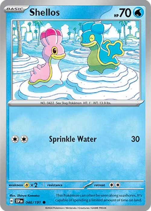 Shellos card front