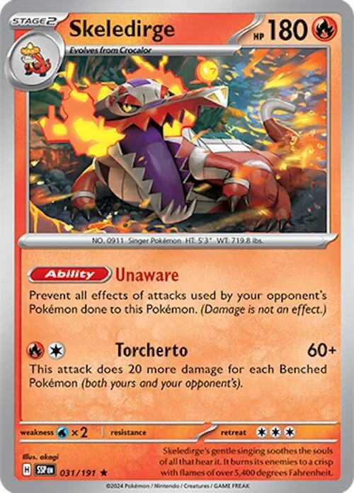Skeledirge card front