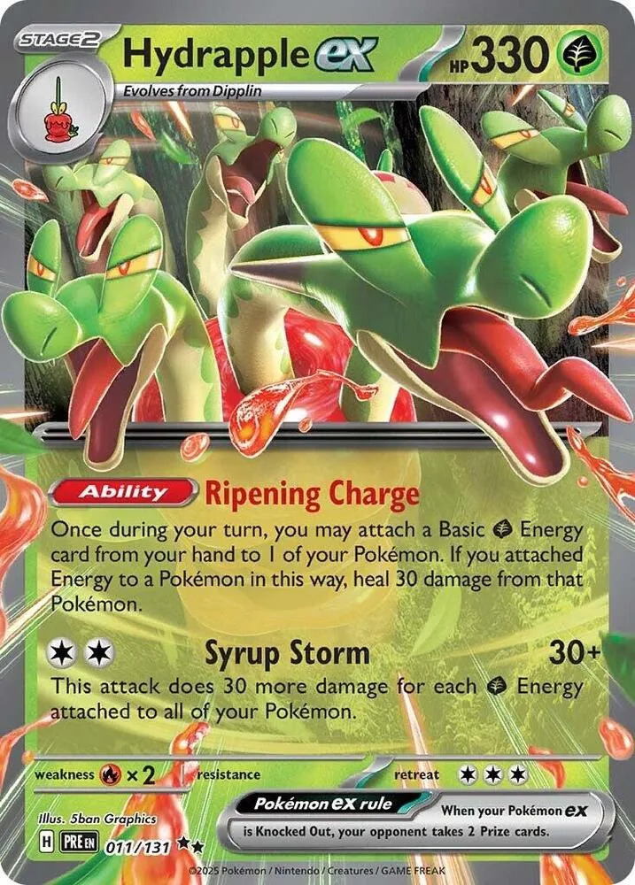 Hydrapple ex card front