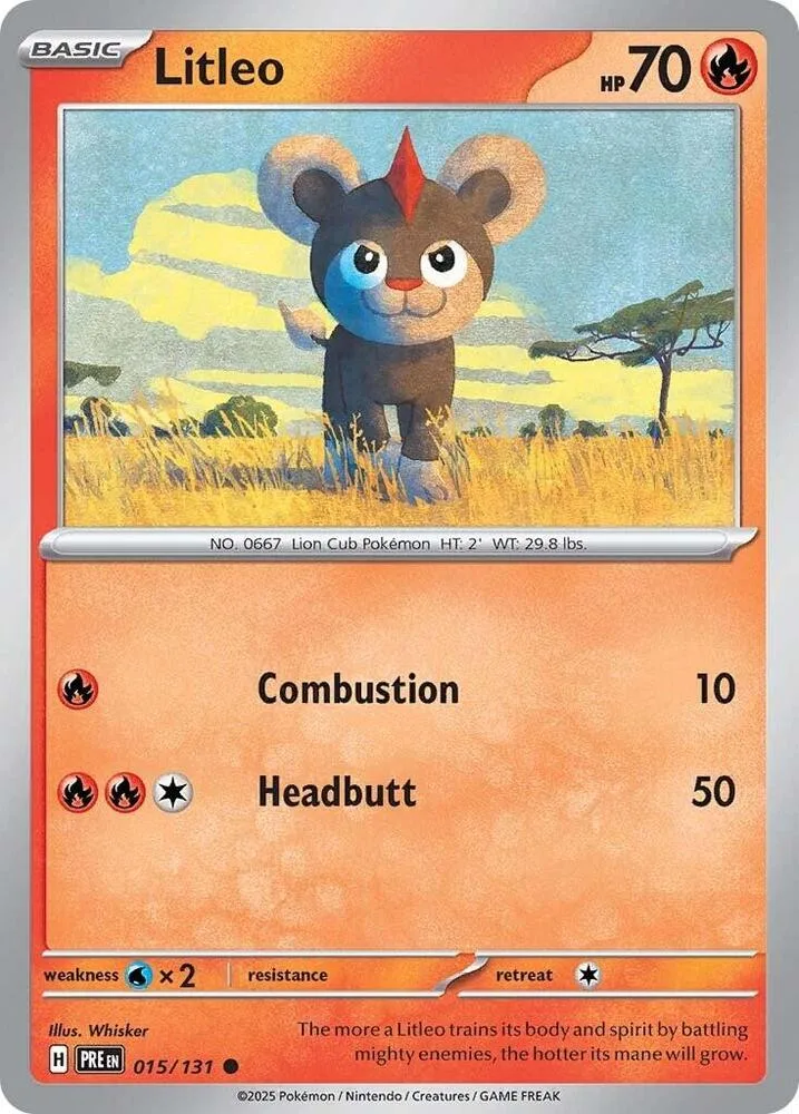 Litleo card front