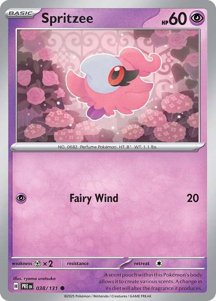 Spritzee card front