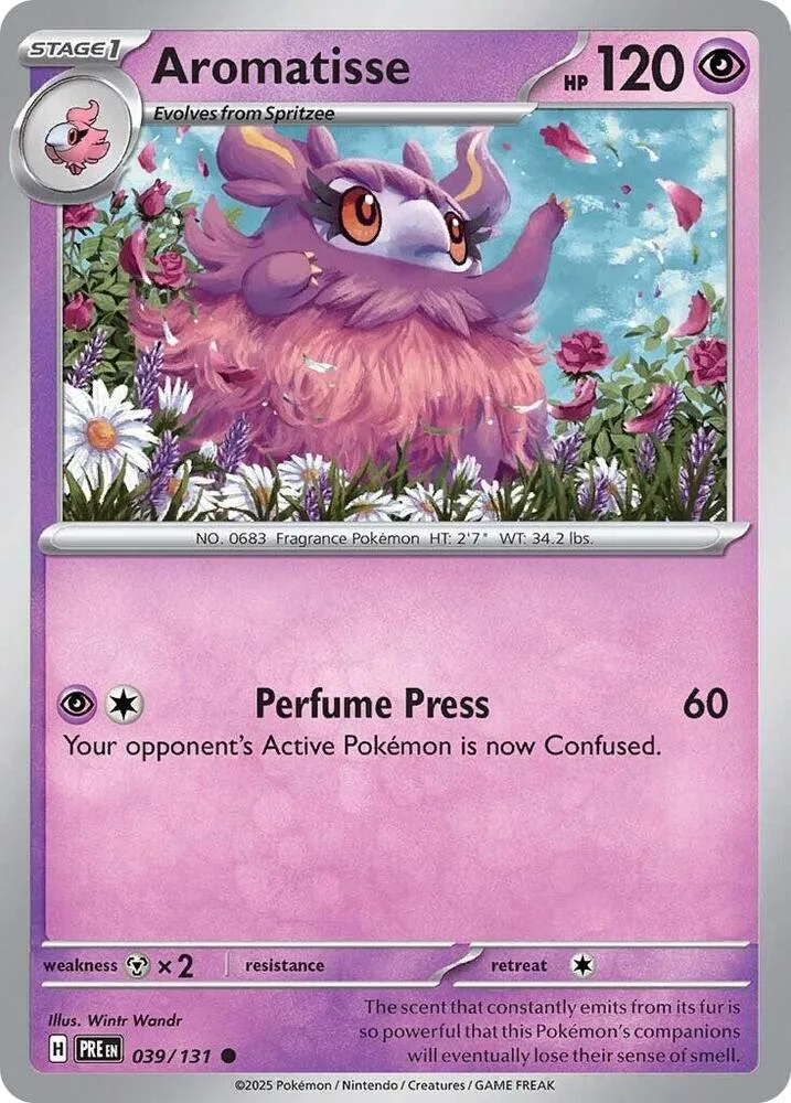 Aromatisse card front