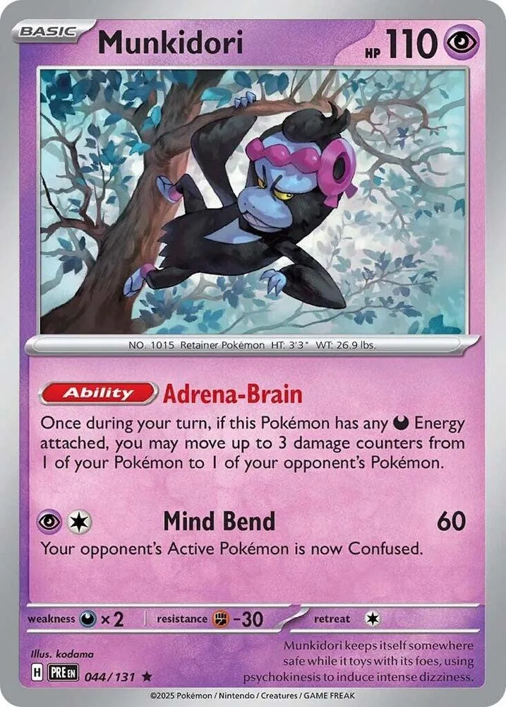 Munkidori card front