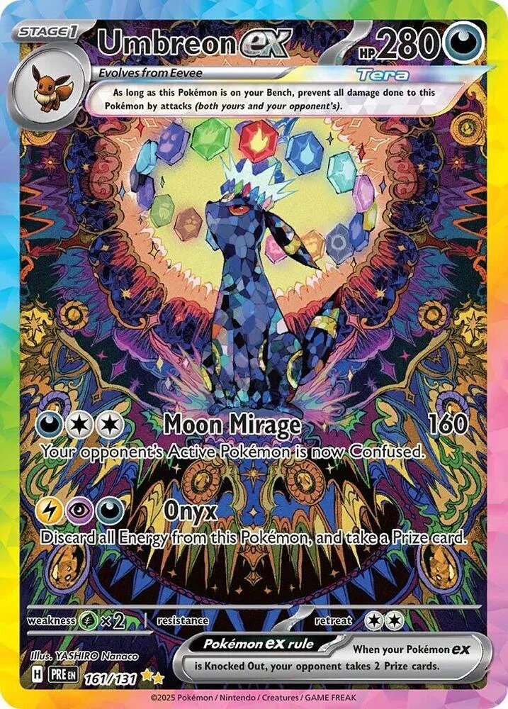 Umbreon ex Holofoil card