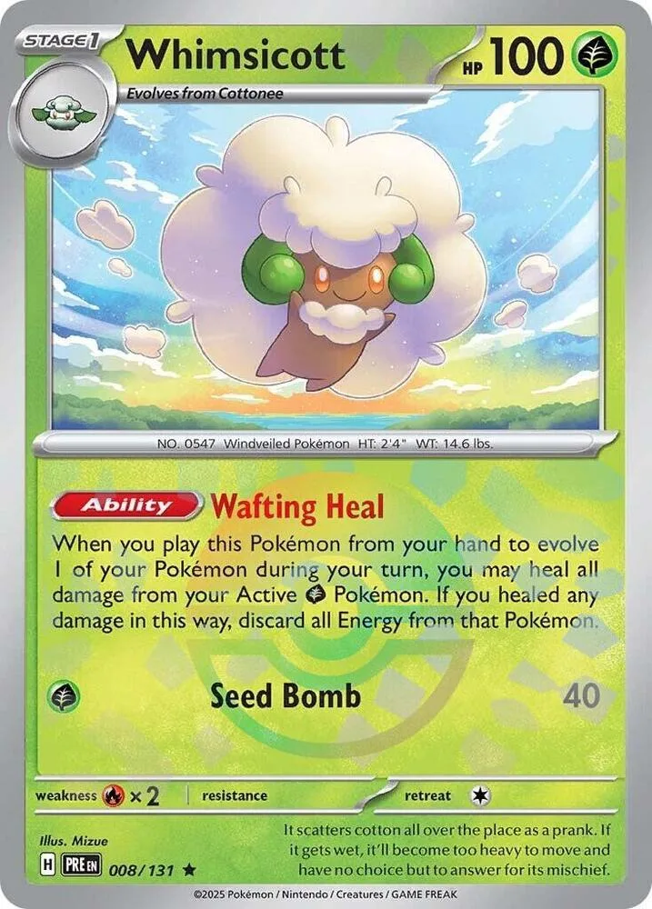 Whimsicott (Poké Ball Pattern) thumbnail