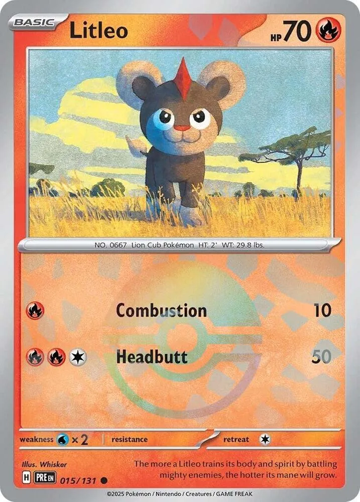 Litleo (Poké Ball Pattern) thumbnail