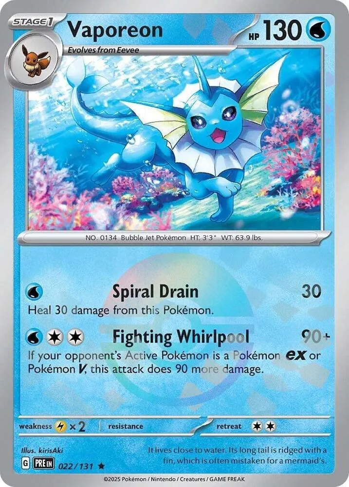 Vaporeon (Poké Ball Pattern) thumbnail