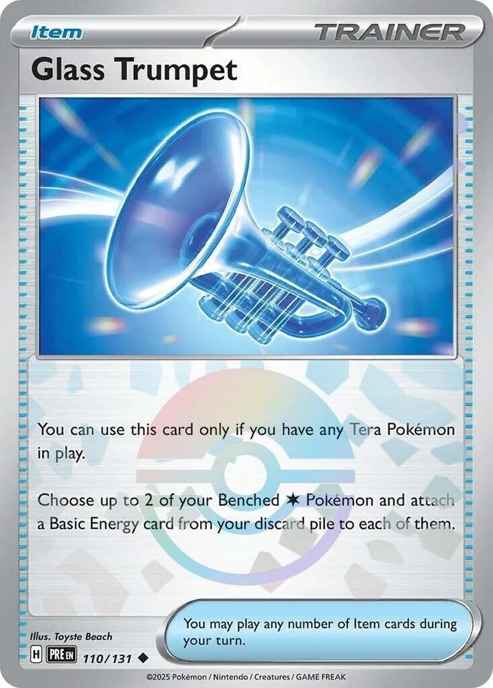 Glass Trumpet (Poké Ball Pattern) thumbnail