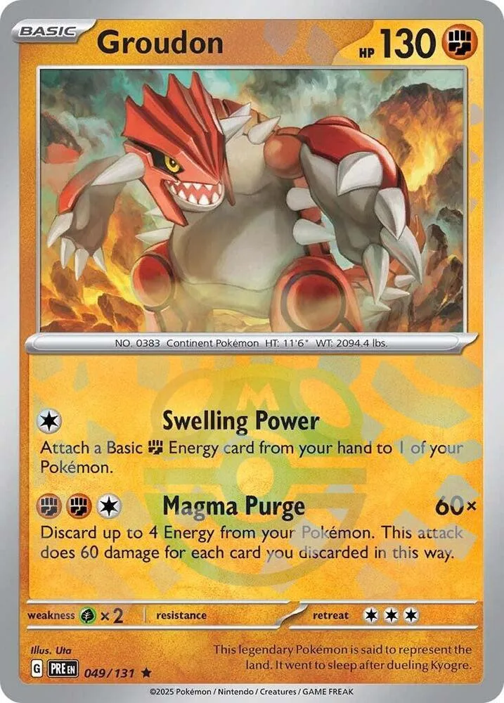 Groudon (Master Ball Pattern) thumbnail