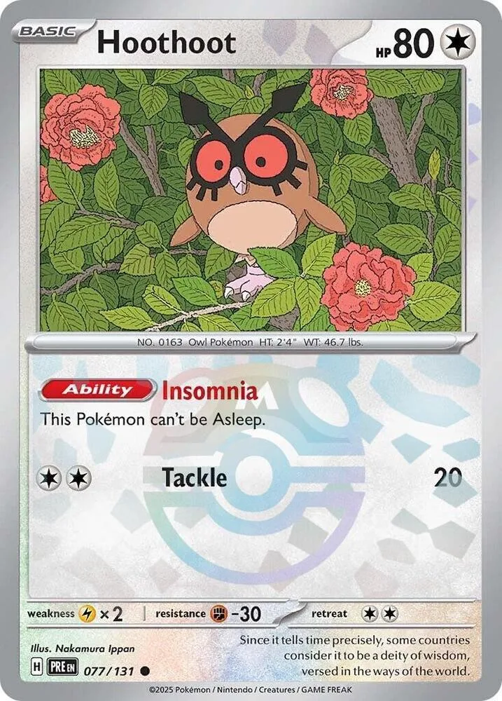 Hoothoot (Master Ball Pattern) thumbnail