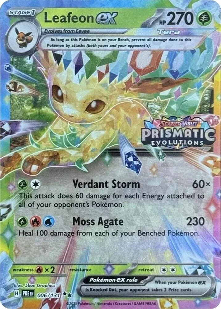 Leafeon ex (Set Stamp) thumbnail