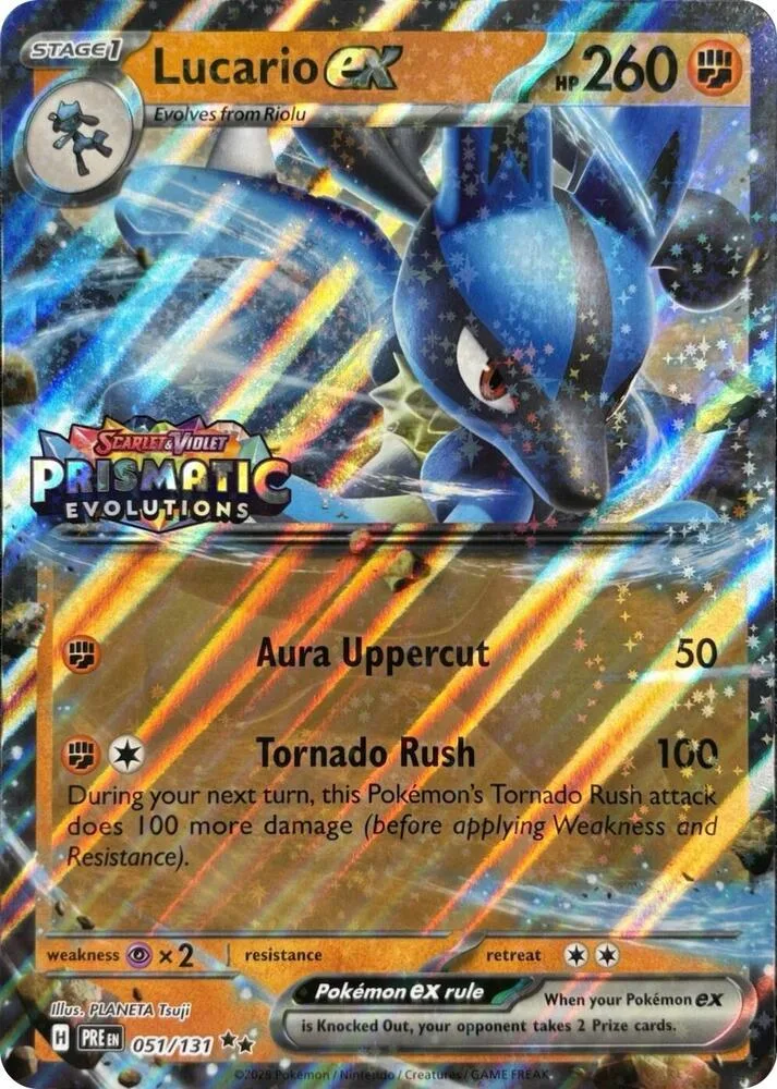 Lucario ex (Set Stamp) thumbnail