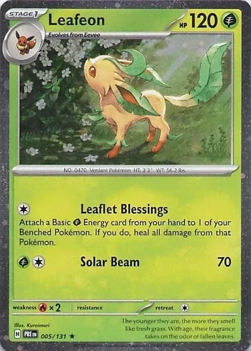 Leafeon (Cosmos Holo) thumbnail