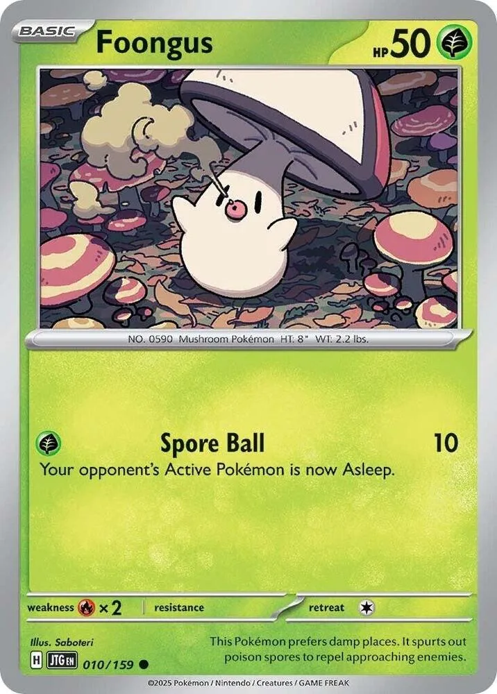 Foongus card front