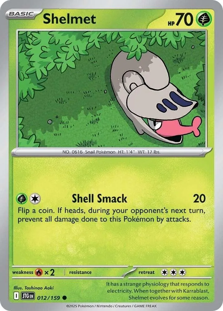 Shelmet card front