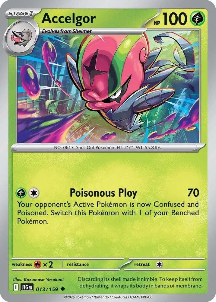 Accelgor card front