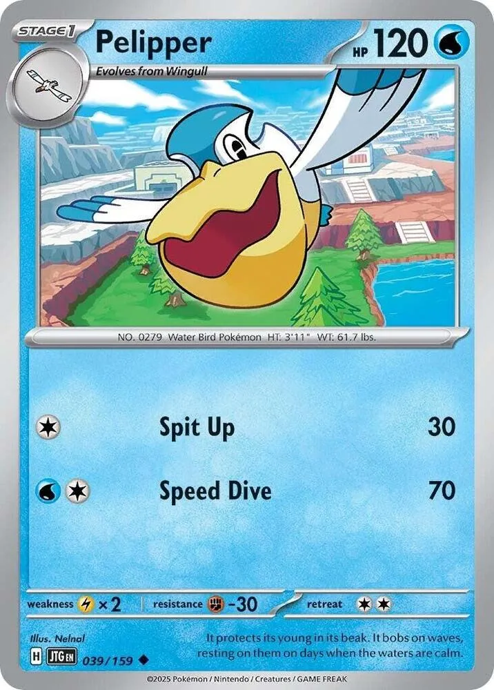 Pelipper card front