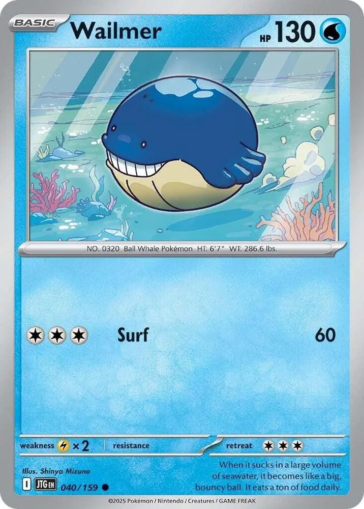 Wailmer card front