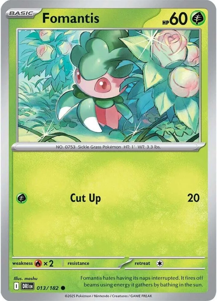 Fomantis card front