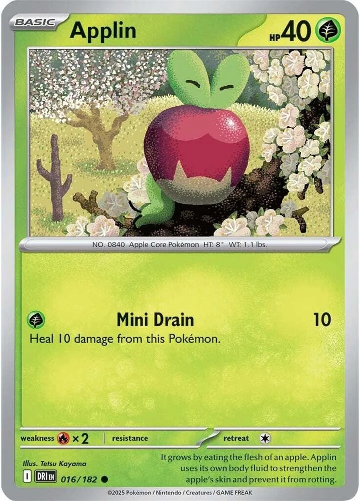 Applin card front