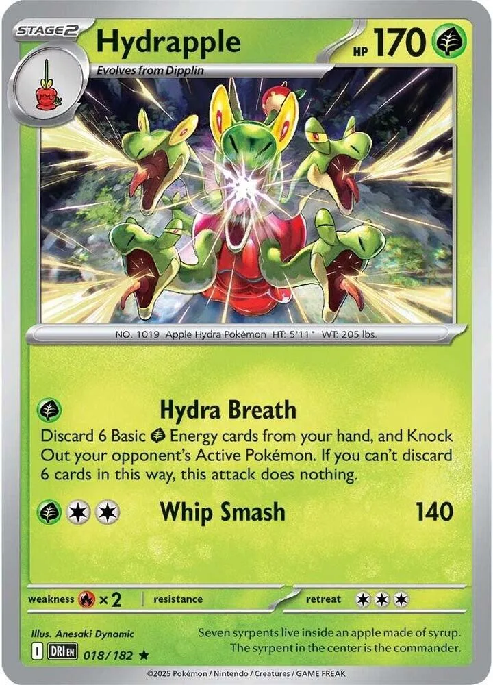 Hydrapple card front