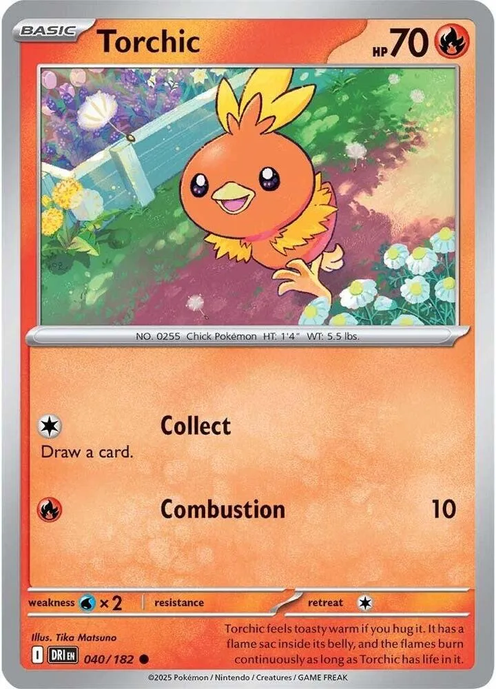 Torchic card front