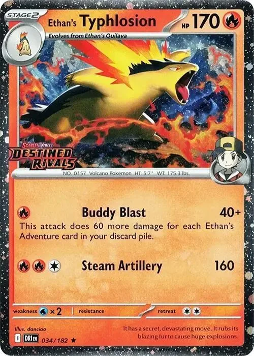 Ethan's Typhlosion (Prerelease Stamp) thumbnail