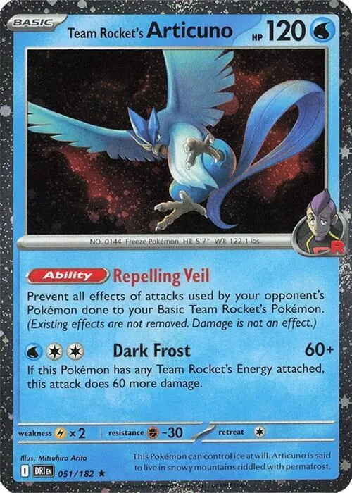 Team Rocket's Articuno (Cosmos Holo) thumbnail
