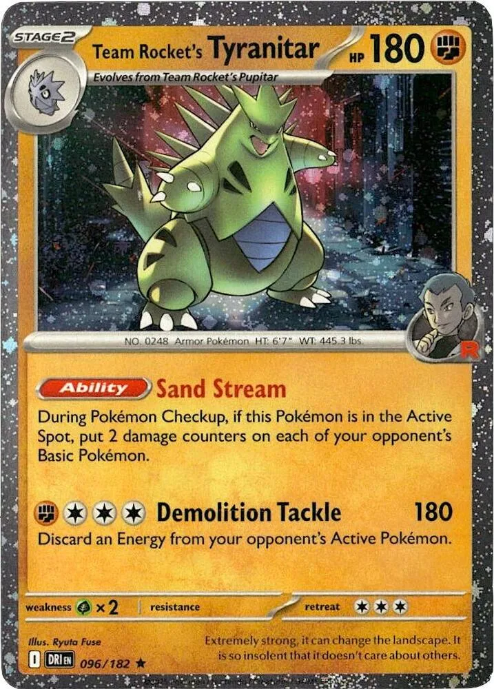 Team Rocket's Tyranitar (Cosmos Holo) thumbnail