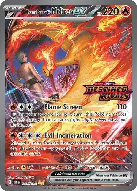 Team Rocket's Moltres ex (Set Stamp) thumbnail
