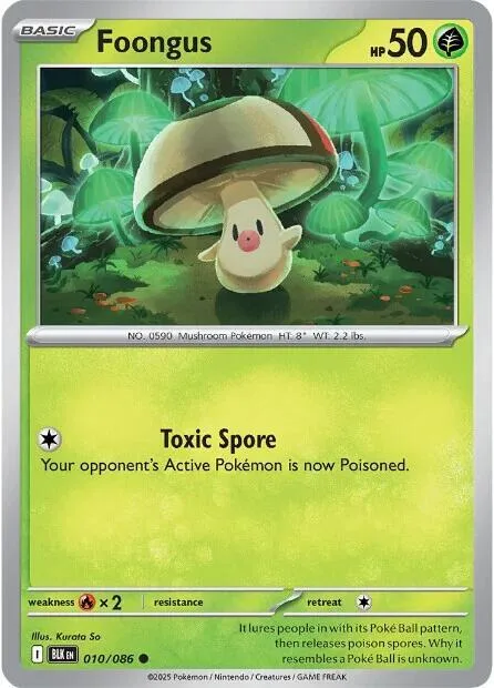 Foongus card front