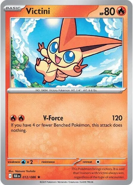 Victini card front