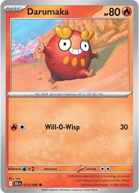 Darumaka card front
