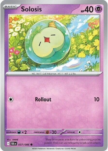 Solosis card front