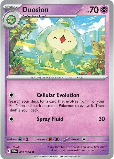 Duosion card front