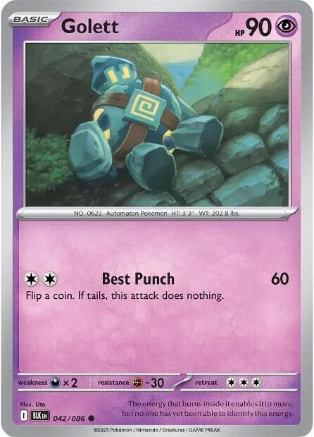 Golett card front