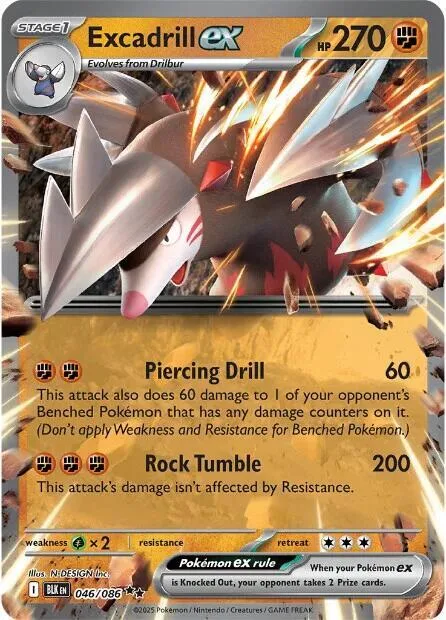 Excadrill ex card front