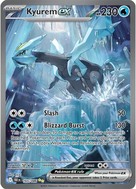 Kyurem ex Holofoil card