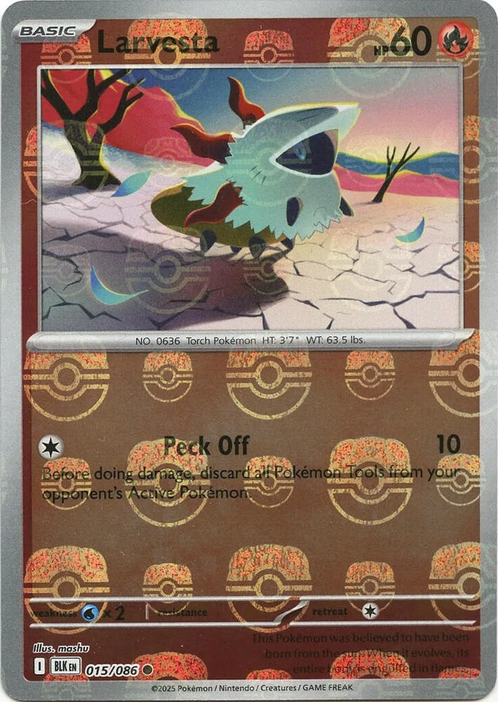 Larvesta (Master Ball Pattern) thumbnail
