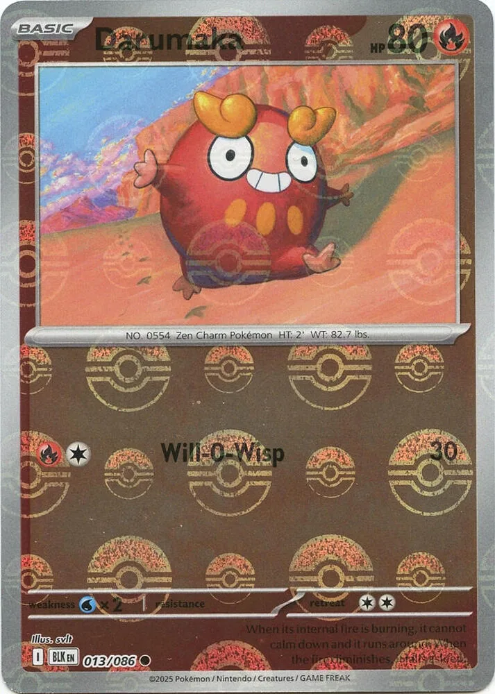 Darumaka (Poké Ball Pattern) thumbnail