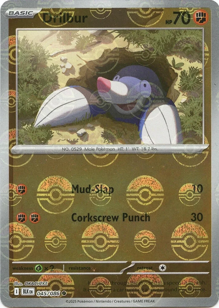 Drilbur (Poké Ball Pattern) thumbnail