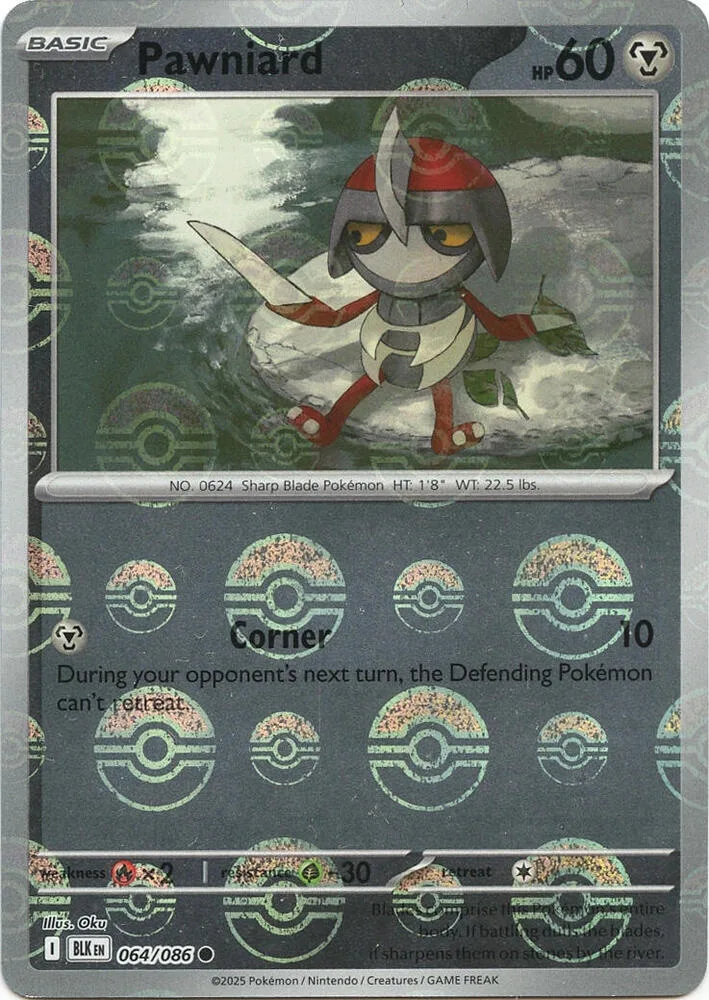 Pawniard (Poké Ball Pattern) thumbnail