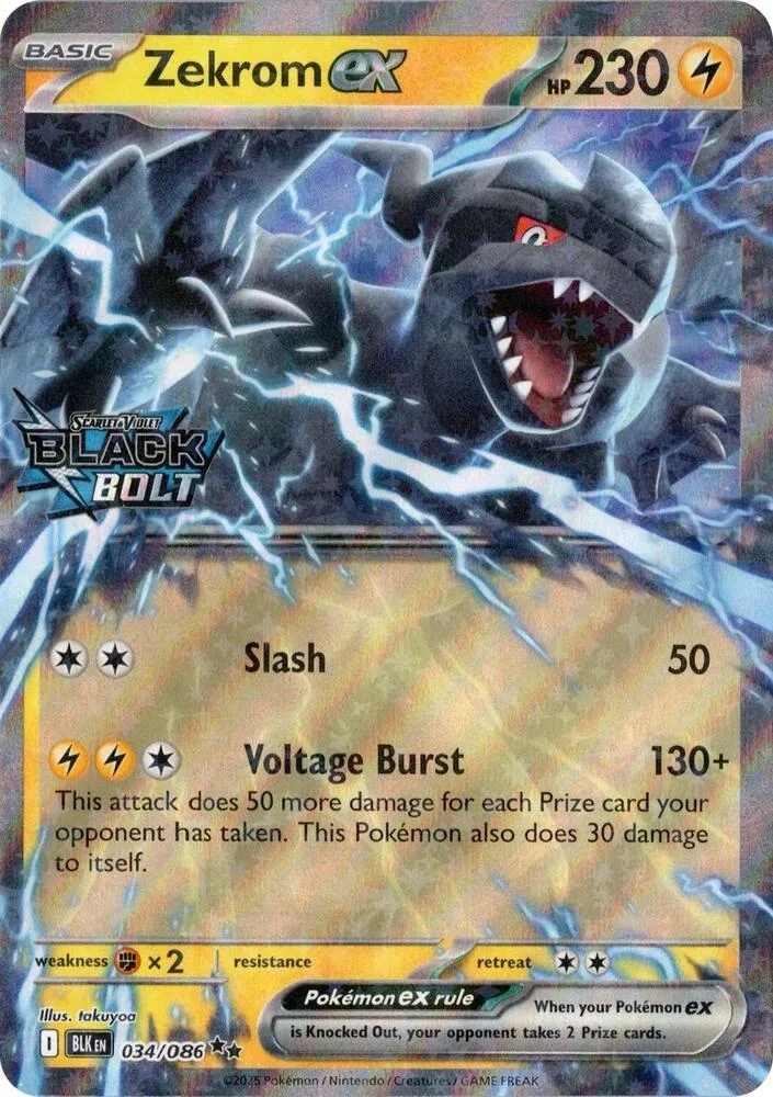 Zekrom ex (Set Stamp) thumbnail