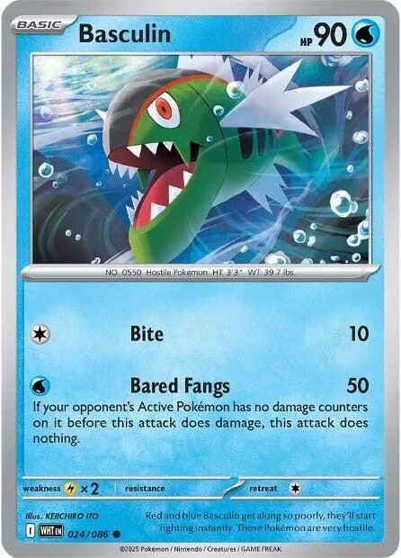 Basculin card front