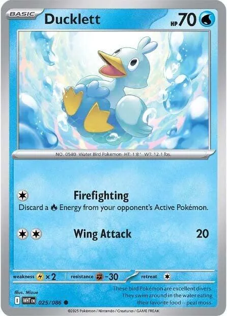 Ducklett card front
