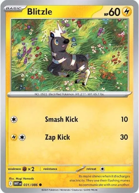 Blitzle card front