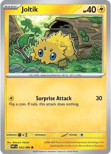 Joltik card front