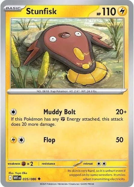Stunfisk card front