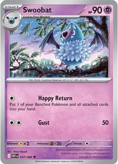 Swoobat card front