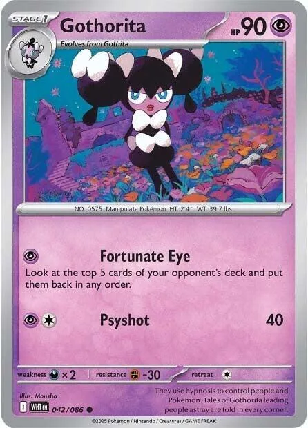 Gothorita card front